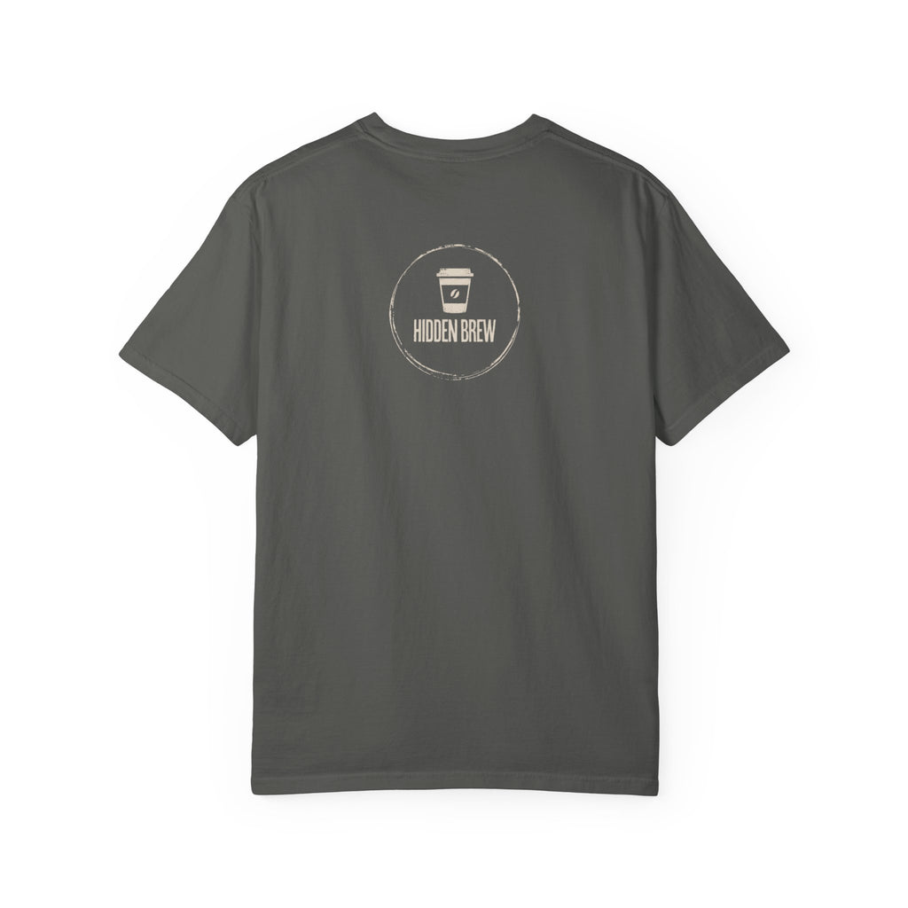 Hidden Brew x late arvo tee