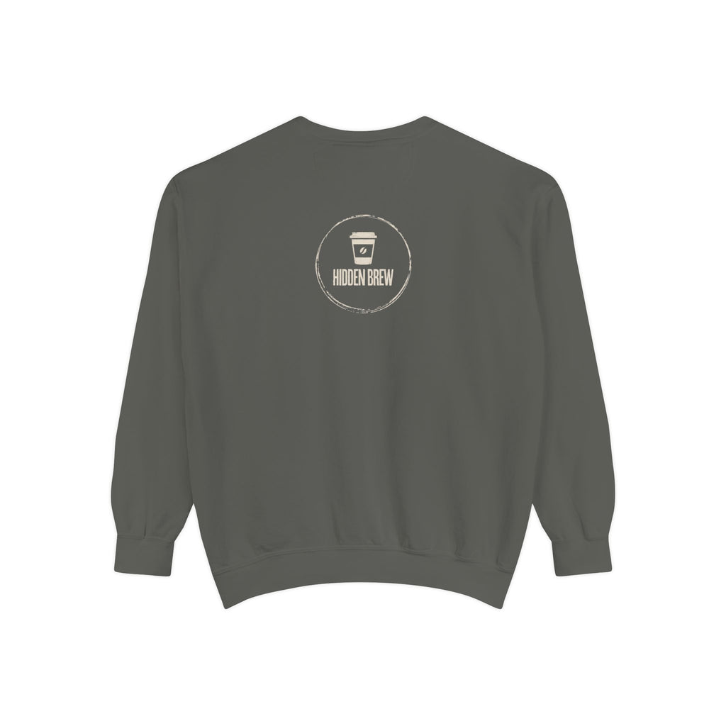 Hidden Brew x late arvo sweatshirt